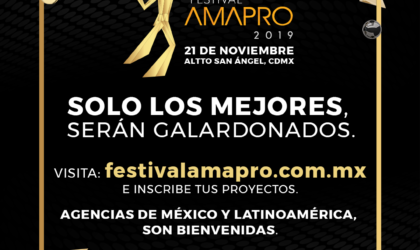 La Asociación Mexicana de Agencias de Promociones, AMAPRO, convoca al “FESTIVAL AMAPRO 2019”